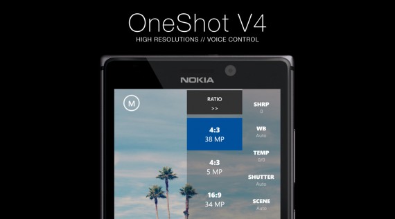 High Resolution Support and Voice Commands now available with OneShot 4.0